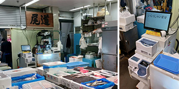 尾道商店様（豊洲市場）